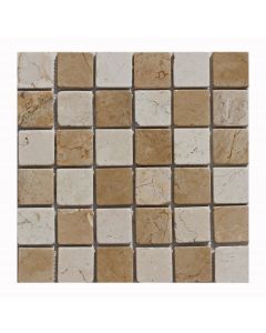 1 Fliese - PA-809 - Antikmarmor - Mosaik - Fliesen - Naturstein - Wand-Design - Boden-Design