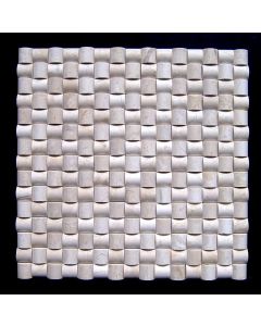 1 Fliese - RO-F3001 - Marmor - Mosaik - Fliesen - Naturstein - Wand-Design - Wandfliesen