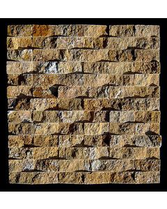 1 qm - RO-F3603 - Travertin - Mosaikfliesen - Natursteinmosaik - Wandfliesen - Wand-Verblender