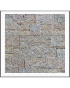 1 Muster - W-018 - Quarzit - Wandverkleidung - Steindesign - Naturstein-Mauer - Naturstein-Wand