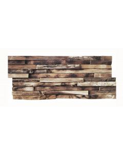 HO-006 - Krakatau - Wall Wood Panels - Wandverblender - Wandverkleidung Holz - Teakholz - Wand-Paneele