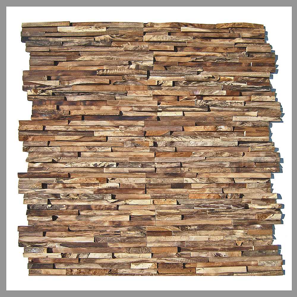Teakholz Wandverkleidungen